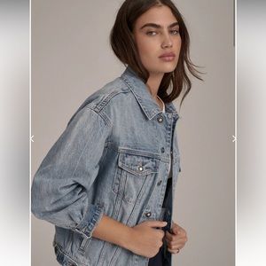 Boyish Harvey Cropped Oversized Jacket